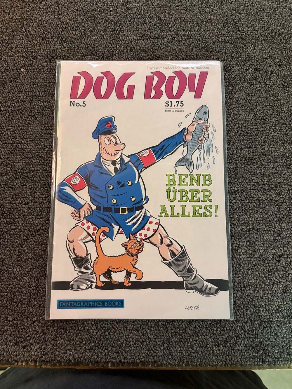 Fantagraphics Books Dog Boy No. 5 Comic Book Benb Uber Alles!